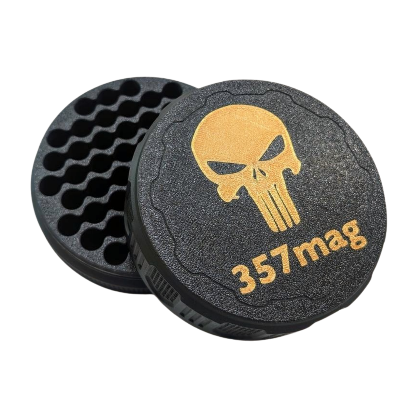 Boîte à munitions 357MAG Noire & Dorée