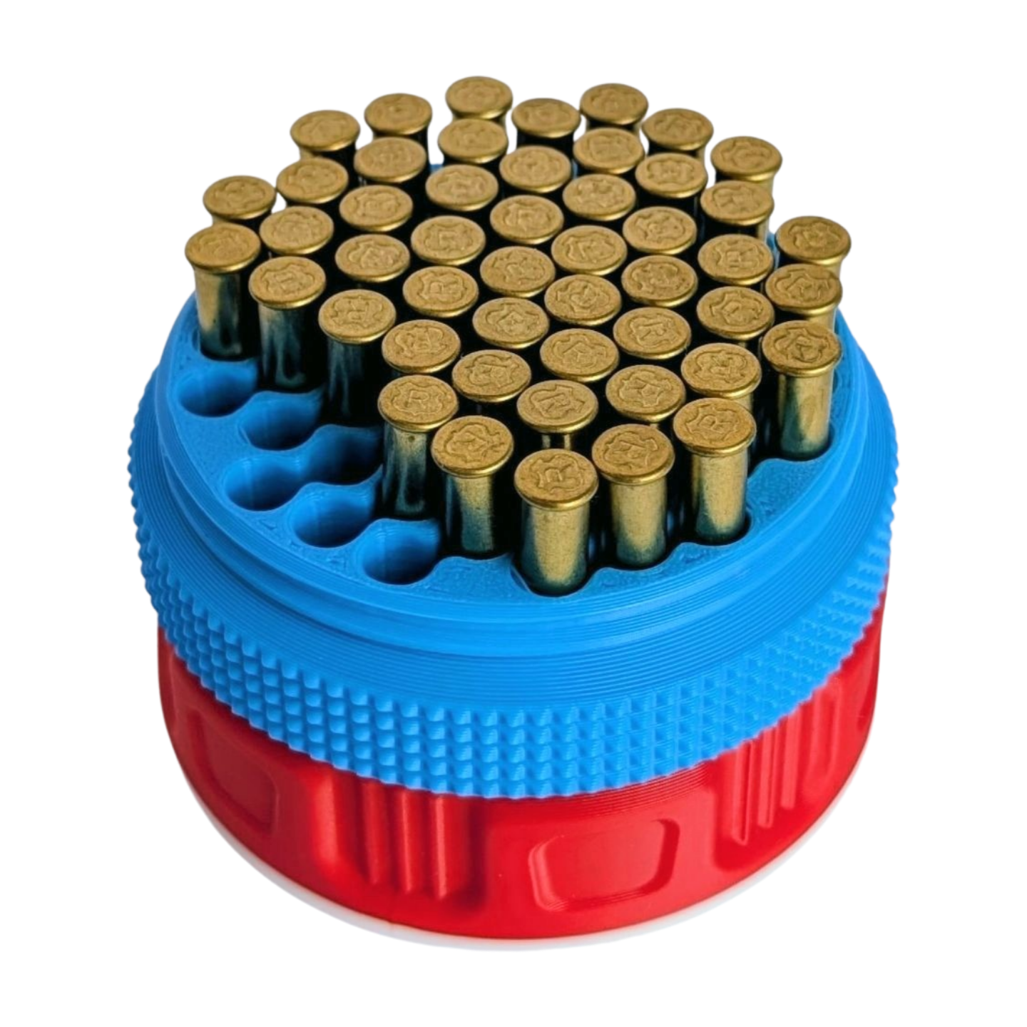 Boîte à munitions 22LR Bleu Blanc Rouge