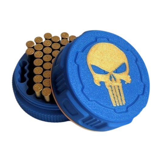 Boîte à munitions 22LR Bleue