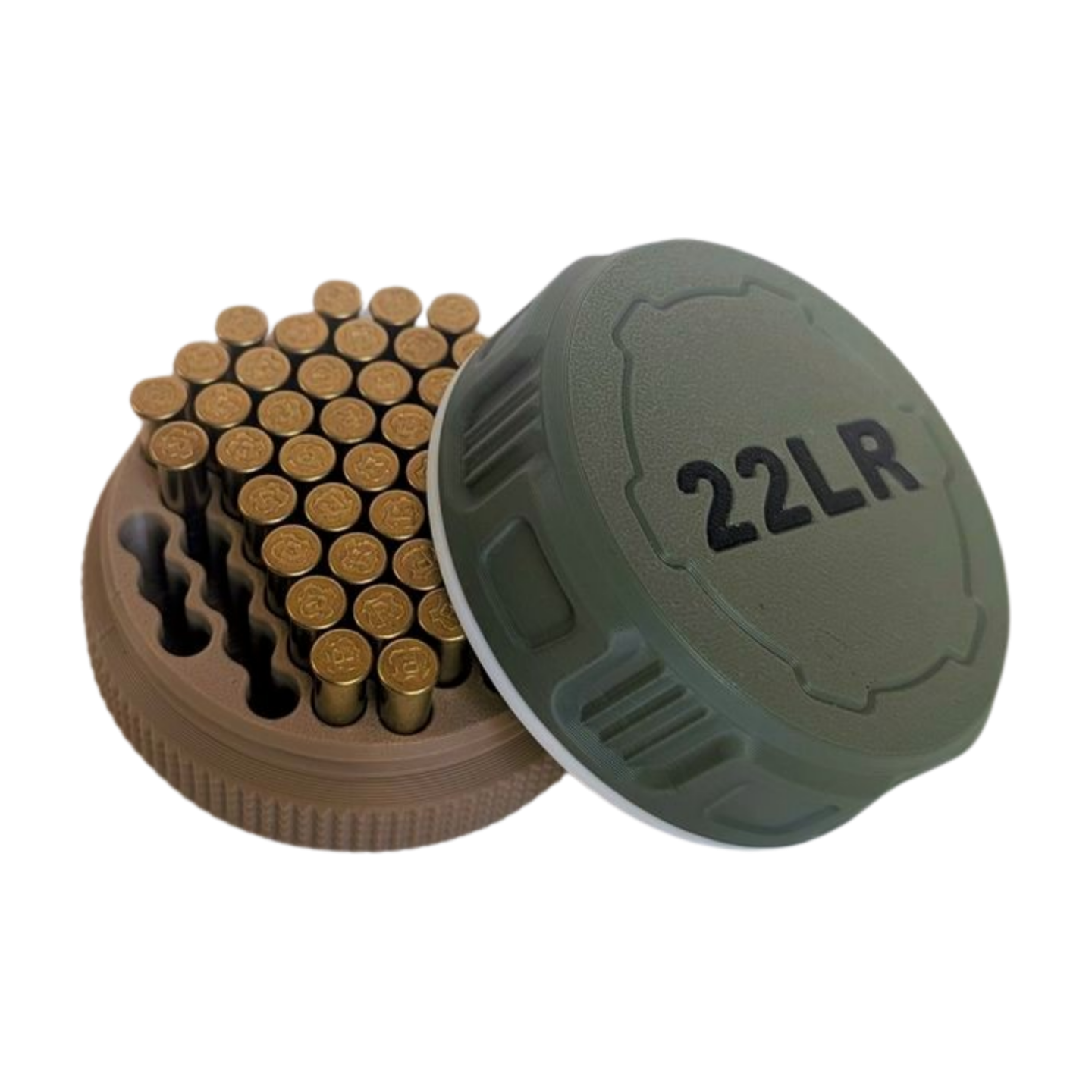 Boîte à munitions 22LR Beige Kaki Ranger Green