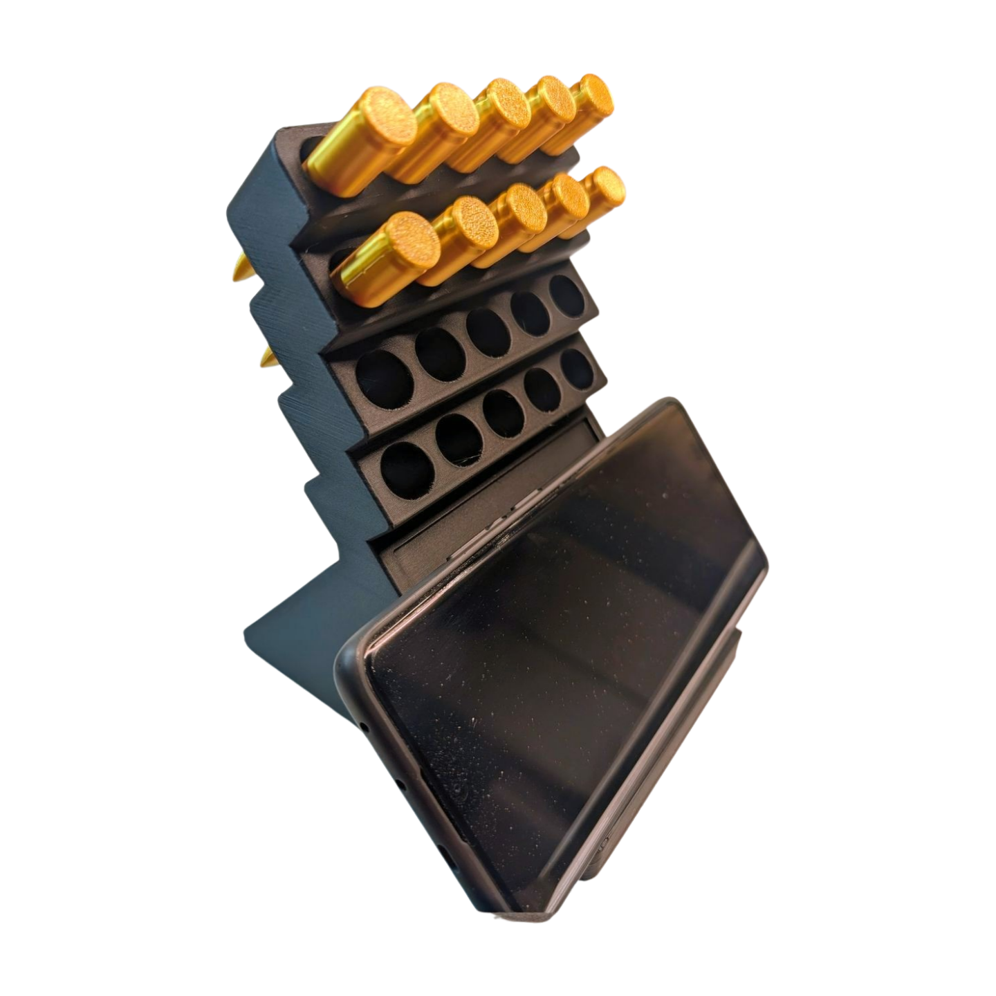 Présentoir de munitions et support téléphone – .308Win/300Win et 30-06