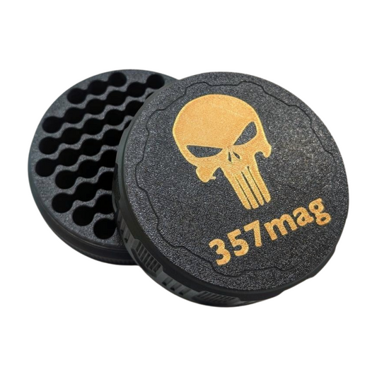 Boîte à munitions 357MAG Noire & Dorée