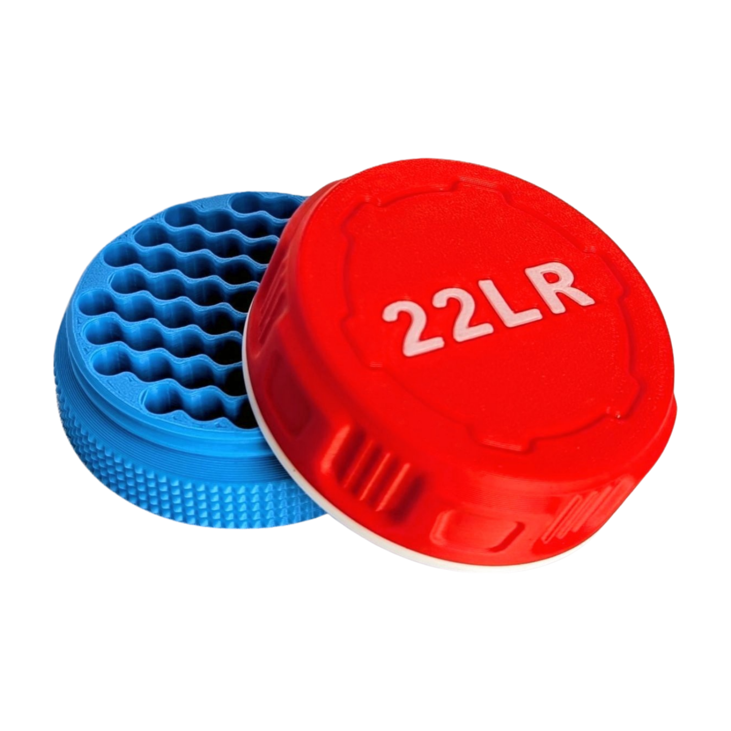Boîte à munitions 22LR Bleu Blanc Rouge