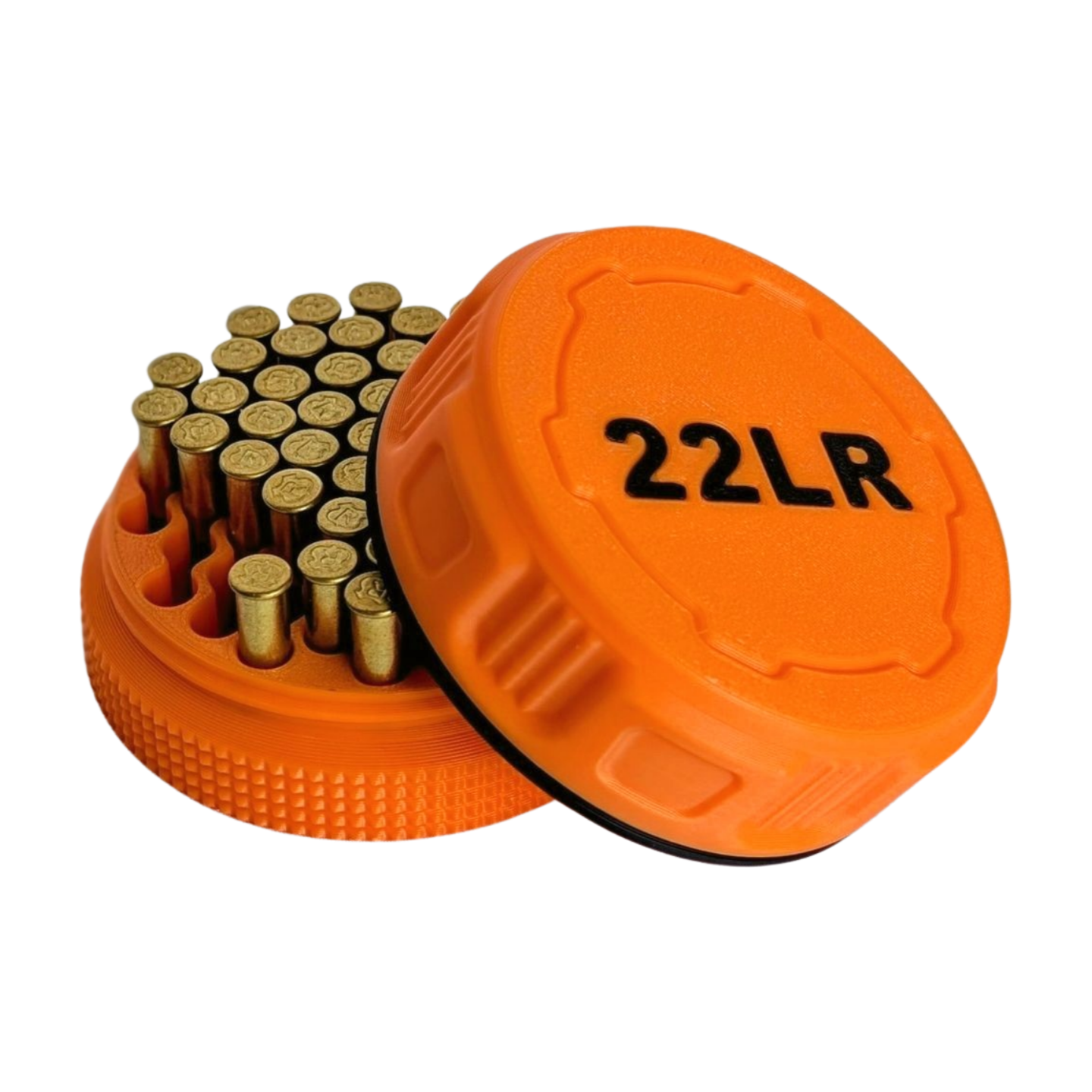 Boîte à munitions 22LR Orange Noire