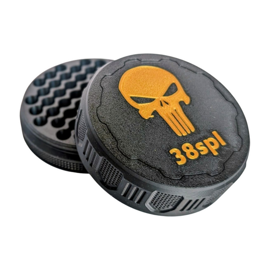 Boîte à munitions 38 SPL Noire Dorée