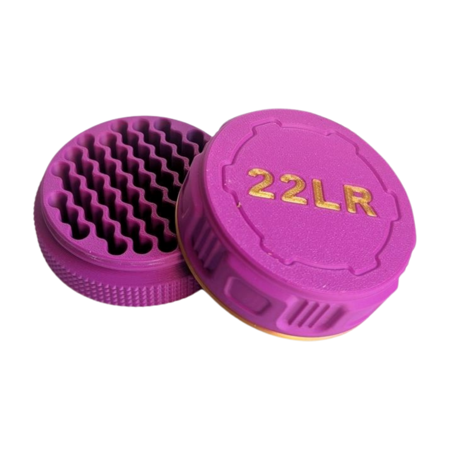 Boîte à munitions 22LR Fuchsia Dorée