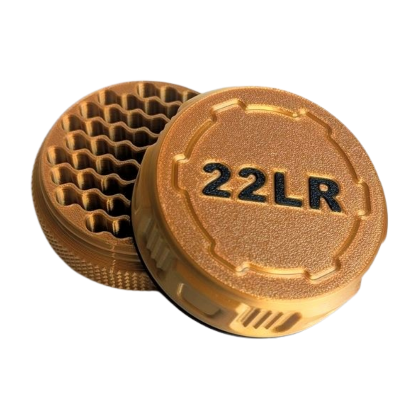 Boîte à munitions 22LR Dorée Noire