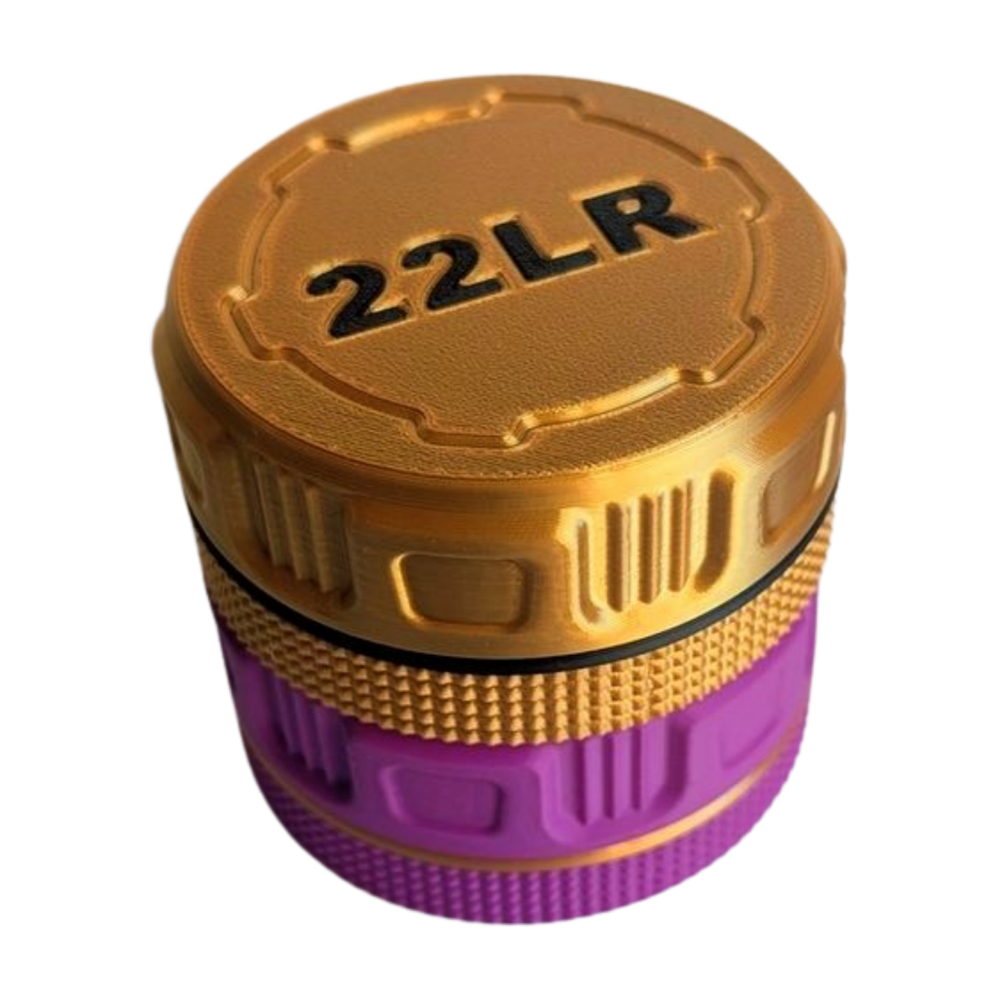 Boîte à munitions 22LR Dorée Noire
