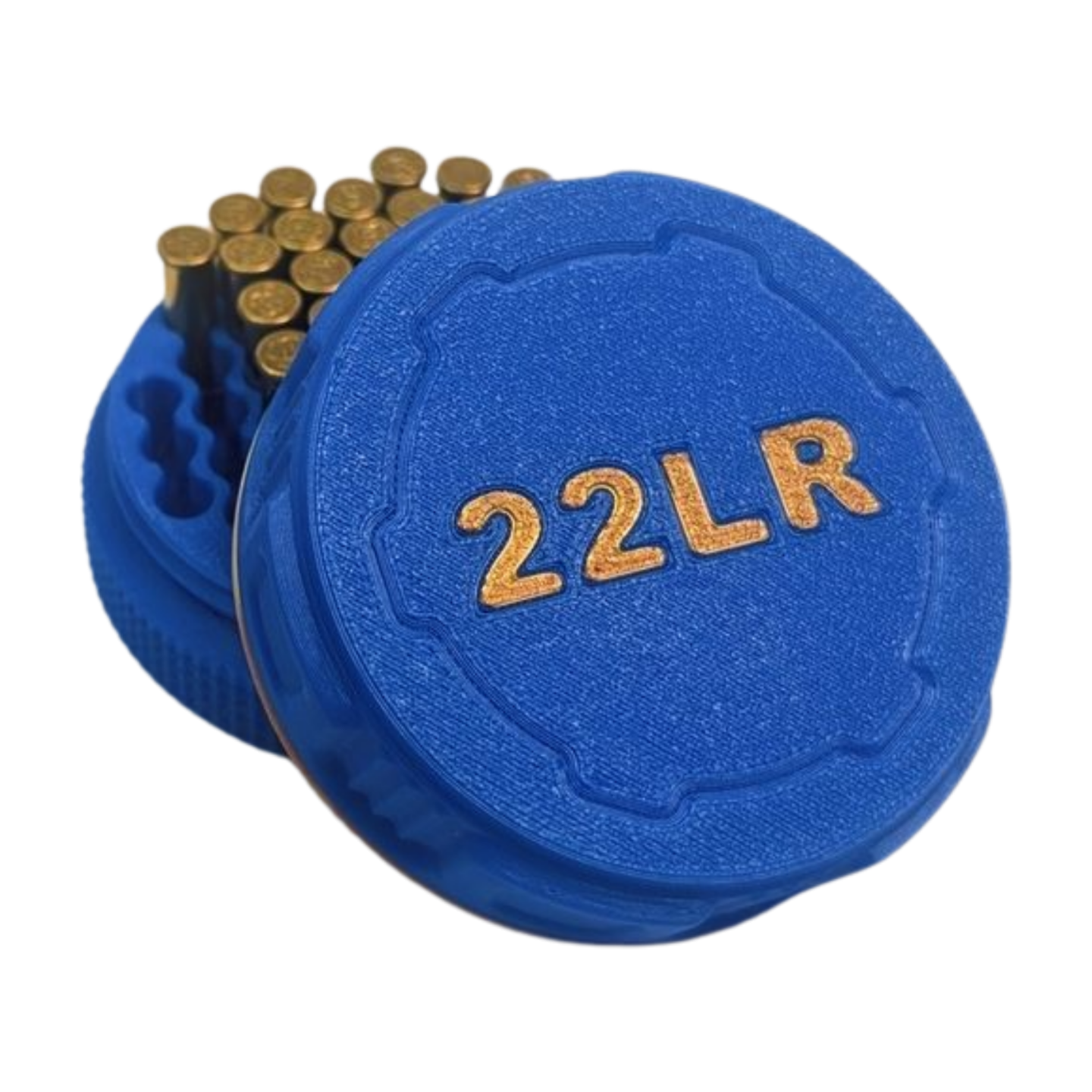 Boîte à munitions 22LR Bleue